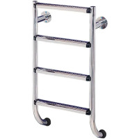 Лестница для бассейна Flexinox Two-Pieces Electropolished (4 ступеньки), AISI-316L (нижняя часть)