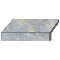 Бортовая Г-образная плитка Aquaviva Loft Blue, 600x345x50(20) мм Бортовая Г-образная плитка Aquaviva Loft Blue, 600x345x50(20) мм