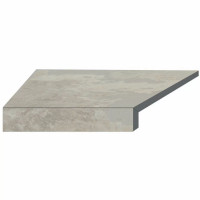 Угловой Г-образный элемент бортовой плитки Aquaviva Loft Sand, 600x345x50(20) мм (левый/45°) Угловой Г-образный элемент бортовой плитки Aquaviva Loft Sand, 600x345x50(20) мм (левый/45°)