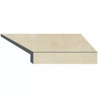 Угловой Г-образный элемент бортовой плитки Aquaviva Patio Beige, 600x345x50(20) мм (правый/45°) Угловой Г-образный элемент бортовой плитки Aquaviva Patio Beige, 600x345x50(20) мм (правый/45°)