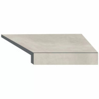 Угловой Г-образный элемент бортовой плитки Aquaviva Patio Soft Grey, 600x345x50(20) мм (правый/45°) Угловой Г-образный элемент бортовой плитки Aquaviva Patio Soft Grey, 600x345x50(20) мм (правый/45°)