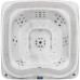 Гидромассажные СПА (джакузи) - Гидромассажный бассейн Aquajoy Serenity (250х230х96 см), серебристо-белый мрамор - 1