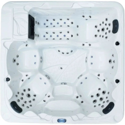 Гидромассажный бассейн Aquajoy Borneo (230х230х96 см), серебристо-белый мрамор - 1 Гидромассажные СПА (джакузи) - Гидромассажный бассейн Aquajoy Borneo (230х230х96 см), серебристо-белый мрамор - 1