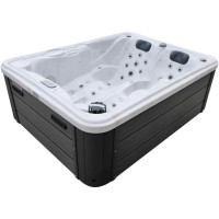 Гидромассажный бассейн Aquajoy Bali (210х160х77 см), серебристо-белый мрамор Гидромассажный бассейн Aquajoy Bali (210х160х77 см), серебристо-белый мрамор