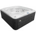 Гидромассажные СПА (джакузи) - Гидромассажный бассейн Aquajoy Serenity (250х230х96 см), серебристо-белый мрамор