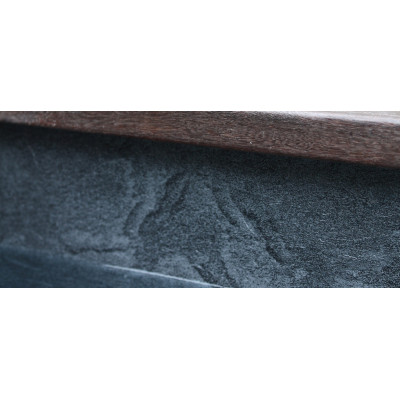 Лайнер BLACK SLATE 1.65x25м - 1 Лайнер (ПВХ пленка) - Лайнер BLACK SLATE 1.65x25м - 1