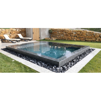 Лайнер BLACK SLATE 1.65x25м - 2 Лайнер (ПВХ пленка) - Лайнер BLACK SLATE 1.65x25м - 2