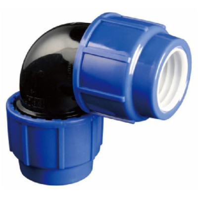 Фитинги ПВХ - Колено ПП 90° d25mm