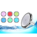 Светильник для бассейна LED (мини) 12Вт, RGB, серия 110 MINI, нерж. сталь, 30 led, Ø118 х 58 мм, 1.5″ - 2 Прожекторы - Светильник для бассейна LED (мини) 12Вт, RGB, серия 110 MINI, нерж. сталь, 30 led, Ø118 х 58 мм, 1.5″ - 2