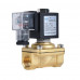Запорная Арматура ПВХ - Клапан соленоидный Aquaviva 2W31 Латунь, DN15-1/2 120℃ d20 AC220V