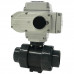 Запорная Арматура ПВХ - Кран шаровый Aquaviva с электроприводом PTFE/EPDM On-off type d75 AC220V