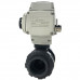 Запорная Арматура ПВХ - Кран шаровый Aquaviva с электроприводом PTFE/EPDM On-off type d75 AC220V - 2