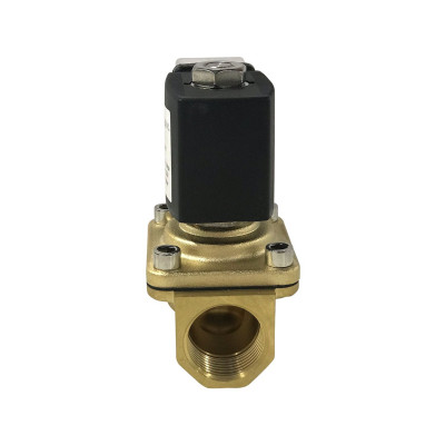 Запорная Арматура ПВХ - Клапан соленоидный Aquaviva 2W31 Латунь, DN15-1/2 120℃ d20 AC220V - 4