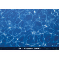 Мембрана синий мрамор Pool Sparks Galit, 1.65м с лаковым покрытием, армированная OgenFlex 327073444001