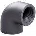 Фитинги ПВХ - Колено 90° переходное d63x2" EFFAST, Италия