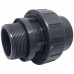 Муфта разборная с наружной резьбой d63*2" - 2 Фитинги ПВХ - Муфта разборная с наружной резьбой d63*2" - 2