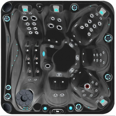 Гидромассажный бассейн Passionspas Admire (230х230х91 см), Pearl Shadow/Grey - 1 Гидромассажные СПА (джакузи) - Гидромассажный бассейн Passionspas Admire (230х230х91 см), Pearl Shadow/Grey - 1