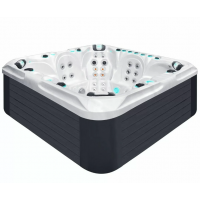 Гидромассажный бассейн Passionspas Excite Mighty Wave (224x224x91 см), Sterling White/Grey Гидромассажный бассейн Passionspas Excite Mighty Wave (224x224x91 см), Sterling White/Grey