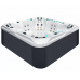 Бассейны и SPA - Гидромассажный бассейн Passionspas Excite Mighty Wave (224x224x91 см), Sterling White/Grey