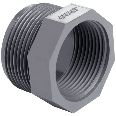 Фітинги ПВХ - Втулка коротка - футорка різьбова РН-РВ 2"1/2x2" EFFAST, Італія