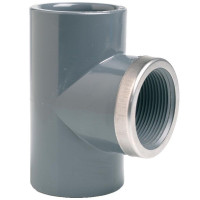 Тройник 90° c металлическим кольцом d32x1" EFFAST, Италия