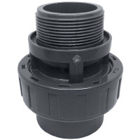 Муфта разборная с наружной резьбой d50*1-1/2" Муфта разборная с наружной резьбой d50*1-1/2"