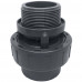 Фитинги ПВХ - Муфта разборная с наружной резьбой d50*1-1/2"