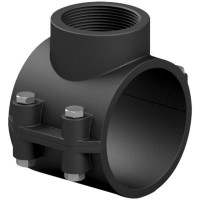 Хомут-врезка седло зажимное d110x2" EFFAST, Италия