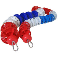 Разделитель дорожки Hayward Red/Blue 25 м с тросом AISI-316 (3мм) и карабином