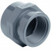 Фитинги ПВХ - Муфта редукционная резьба ВР d1/2"*3/8" EFFAST, Италия