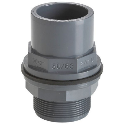 Фитинги ПВХ - Танк-адаптер ПВХ ERA d63*75*2-1/2"