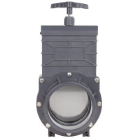 Задвижка шиберная ПВХ d63mm