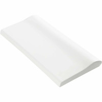 Копинговый камень Aquazone 250x500x50-25 мм, белый Копинговый камень Aquazone 250x500x50-25 мм, белый