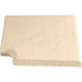 Копинговый камень - Угловой копинговый камень Aquazone Tuff 250x300x50-25 мм, бежевый (пористый)