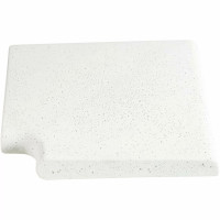 Угловой Aquazone Tuff 250x300x50-25 мм, белый (пористый) Угловой Aquazone Tuff 250x300x50-25 мм, белый (пористый)