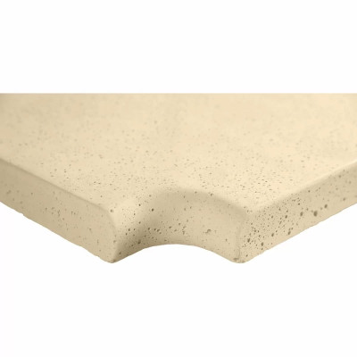Кутовий Aquazone Tuff 320x400x50-25 мм, бежевий (пористий) - 1 Копінговий камінь - Кутовий Aquazone Tuff 320x400x50-25 мм, бежевий (пористий) - 1