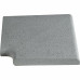 Копінговий камінь - Кутовий Aquazone Tuff 250x300x50-25 мм, сірий (пористий)