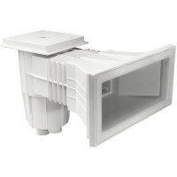 Скиммер Emaux EM0140-SС Wide бетон, квадратная крышка, 1,5"/2"