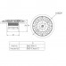 Форсунка донна Emaux EM2861 бетон 63mm (PN10) 88121512 - 1 Форсунки - Форсунка донна Emaux EM2861 бетон 63mm (PN10) 88121512 - 1
