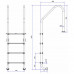 Лестница Emaux Standard NSL415-SR (4 ступени) - 4 Лестницы - Лестница Emaux Standard NSL415-SR (4 ступени) - 4