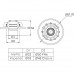 Форсунка стінова Emaux EM4408 бетон 50mm - 2 Форсунки - Форсунка стінова Emaux EM4408 бетон 50mm - 2