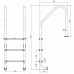 Лестница Emaux Standard NSL315-SR (3 ступени) - 4 Лестницы - Лестница Emaux Standard NSL315-SR (3 ступени) - 4