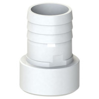 З'єднувач шлангу Emaux Barbed 38mm to Solvent 50mm З'єднувач шлангу Emaux Barbed 38mm to Solvent 50mm