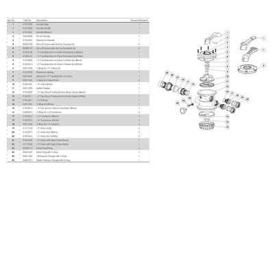 Фильтр Emaux V650 (15.6м3/ч, 635мм, 145кг, верх) - 3 Фильтры - Фильтр Emaux V650 (15.6м3/ч, 635мм, 145кг, верх) - 3