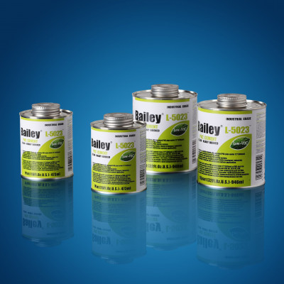 Клей L-5023 (946ml) Bailey для больших диаметров труб - 1 Клей и очиститель - Клей L-5023 (946ml) Bailey для больших диаметров труб - 1