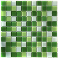 Мозаика стеклянная Aquaviva Сristall Green Light DCM173 Мозаика стеклянная Aquaviva Сristall Green Light DCM173