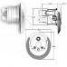 Противоток AquaViva WTB300T Kit (380В, LED, 60м3, 3кВт, 4HP) - 5 Встречное течение (Противоток) - Противоток AquaViva WTB300T Kit (380В, LED, 60м3, 3кВт, 4HP) - 5