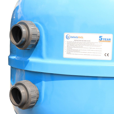 Фільтр AquaViva M1050 (43м3/год. 1050мм. 1020кг. 75мм) - 1 Фільтри - Фільтр AquaViva M1050 (43м3/год. 1050мм. 1020кг. 75мм) - 1