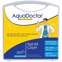 Тестер AquaDoctor Kit таблетковий pH та Cl (20 тестів, Німеччина)