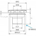 Форсунка пылесосная Flexinox 87198052, под лайнер 2", накладка AISI-316L - 1 Форсунки - Форсунка пылесосная Flexinox 87198052, под лайнер 2", накладка AISI-316L - 1
